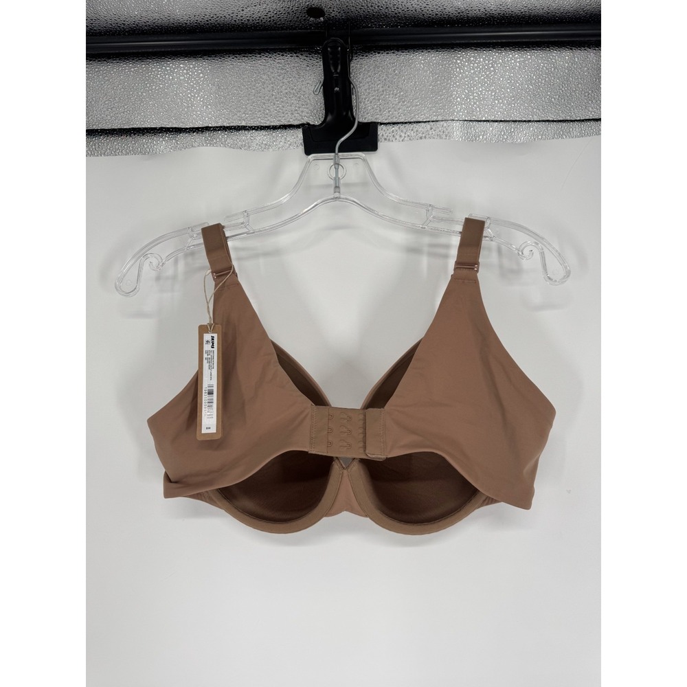 SKIMS Smoothing Intimates Full Coverage Lightly Lined Bra Womens 36C Sienna Tan - Picture 2 of 5